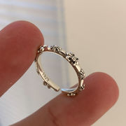 925シルバー リング　アクセサリー 指輪　キラキラ　ハンドメイド 指輪　ハンドメイド