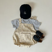 ins 夏新作　ベビー服　ロンパース　サロペット　ボトムス　可愛い　おしゃれ　プリント　子供服　男女兼用