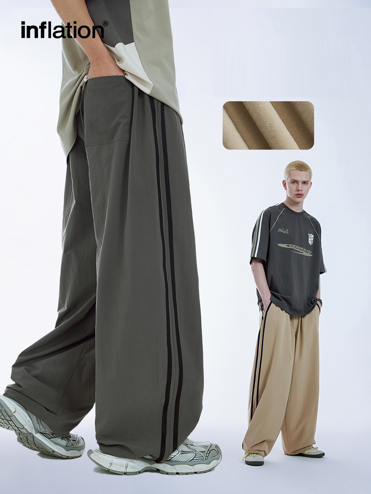 メンズファッション スポーツ風 ジョガーパンツ 男女兼用