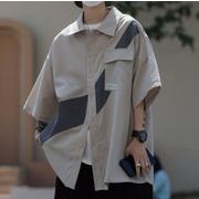 メンズ トップス シャツ 半袖 カジュアル  アメカジ