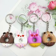 バッグチャーム　キーホルダー　PVC ファッション小物