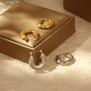 ステンレスピアス レディース イヤリング サージカルステンレス 316 アクセサリー 韓国   2024新作