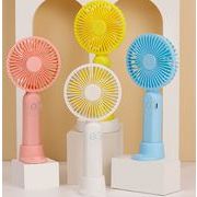 携帯扇風機★充電式 USB ミニファン　卓上扇風機 携帯便利 軽量 小型 ★3段階風量調節★