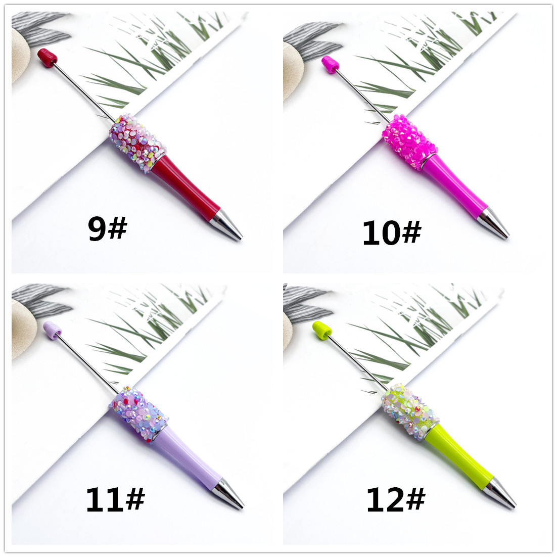 ビーズボールペン ハンドメイド DIY文房具 カスタムボールペン 手作り