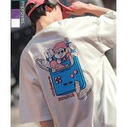 【SIDEWAYSTANCE】半袖ゲームプリントTシャツ