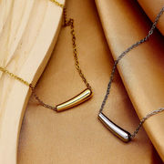 ネックレス ステンレスナス型チェーン アクセサリー  サージカルステンレス ネックレス  韓国 2024新作