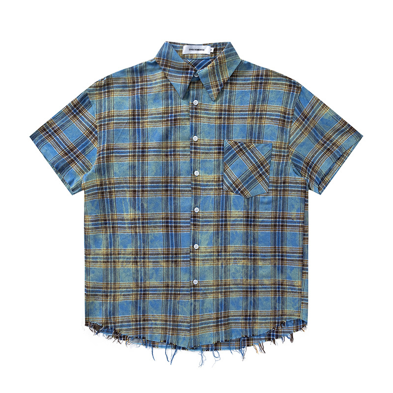 FEAR of GOD チェック柄半袖シャツ FEAR of GOD チェック柄半袖シャツ