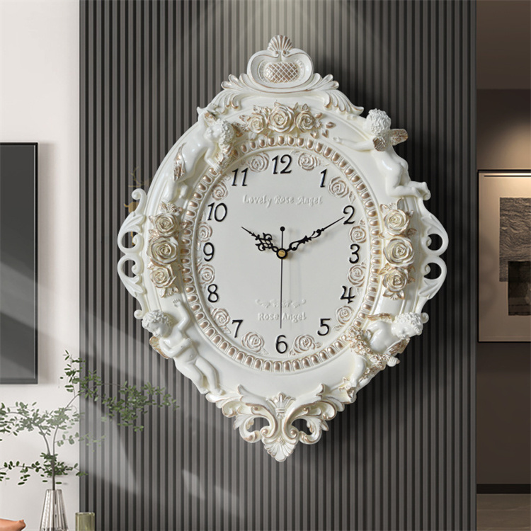 アンティーク調 豪華 掛け時計 【無音連続秒針付】ビクトリアンパレス