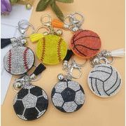サッカー、バスケットボール、野球、ラグビー、アスリートキーホルダー、記念品ジュエリーキーホルダー