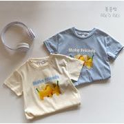 2024夏新作 子供服 韓国風子供服  ベビー服 男女兼用 半袖 トップス Tシャツ