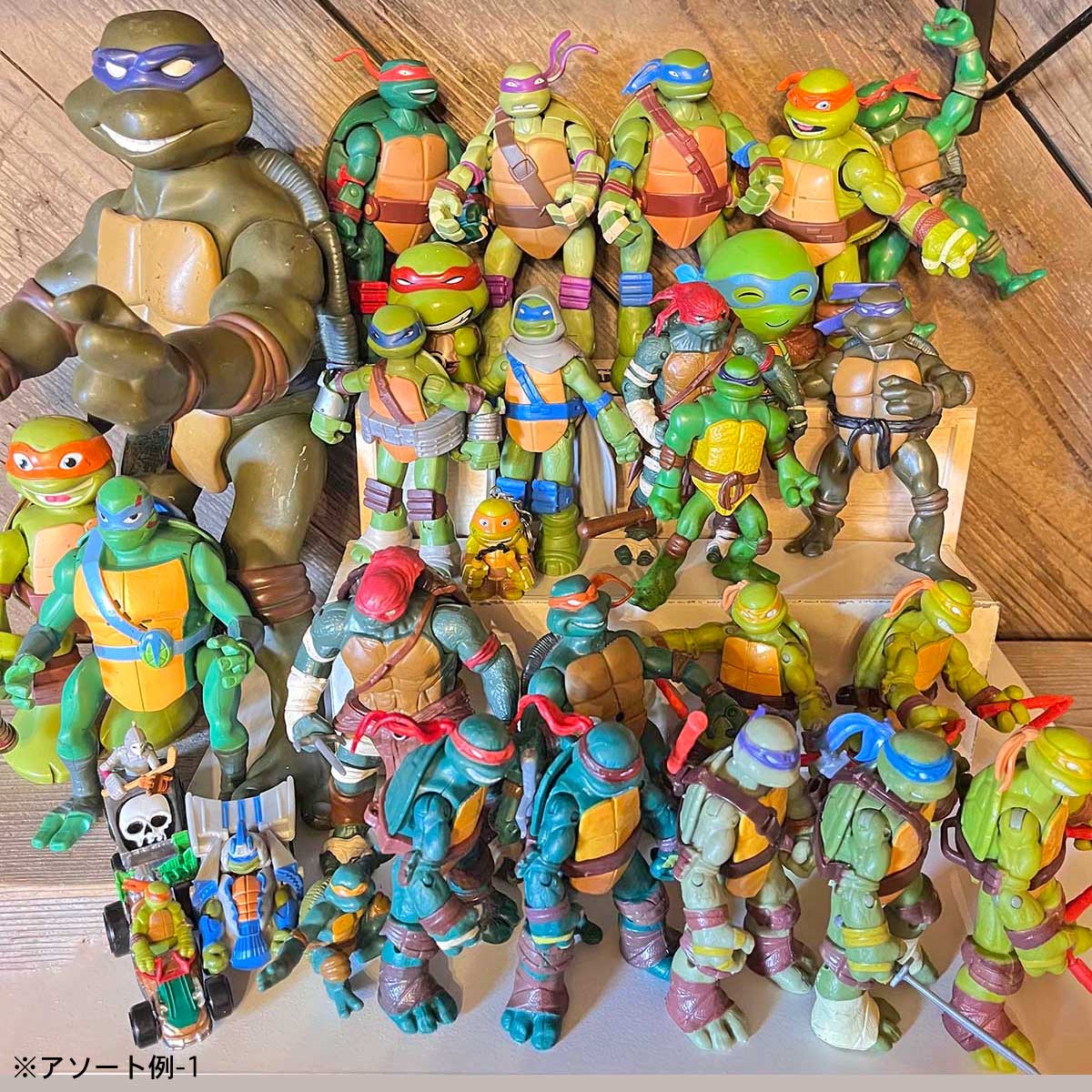 TMNT】 【USAヴィンテージ TOY】タートルズ PVC FIGURE フィギュア ASST 30pcs 株式会社 ショー・エンタープライズ  問屋・仕入れ・卸・卸売の専門【仕入れならNETSEA】