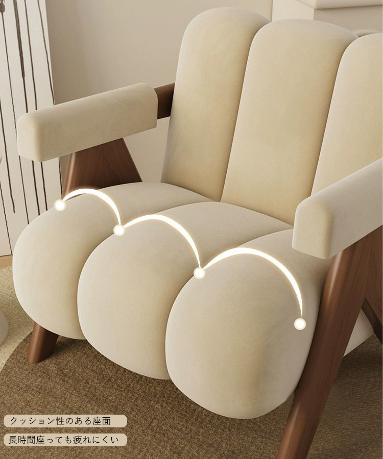 一人掛け コンパクトソファ 一人用 ひとりがけ おしゃれ 北欧