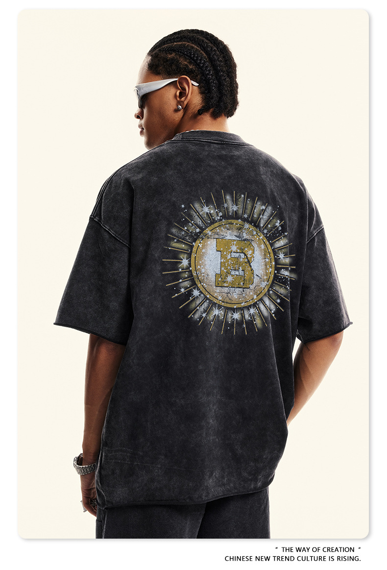 【BORNCHAMPS】ビンテージ フード Tシャツ★カップル★ 男女共用 楽天市場】メンズファッション ビンテージ風 半袖Tシャツ 男女