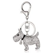 かわいい子犬 合金キーホルダー ファッショングッズ  レディース小物
