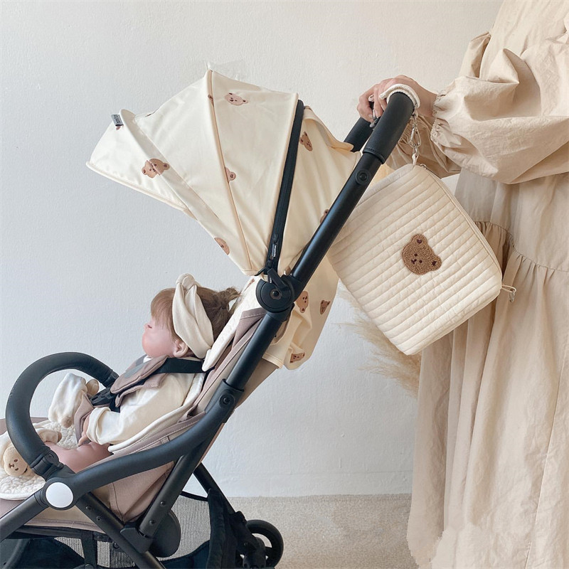 アウトレット MINIAFTER ベビーカー ベージュ-nanan online shop