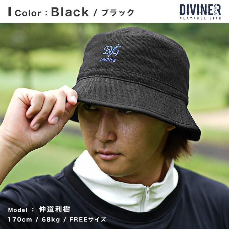 雑貨】DVG刺繍 バケットハット ゴルフハット／DIVINER GOLF | 卸売