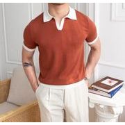 メンズ トップス Tシャツ 半袖 カジュアル  ポロシャツ