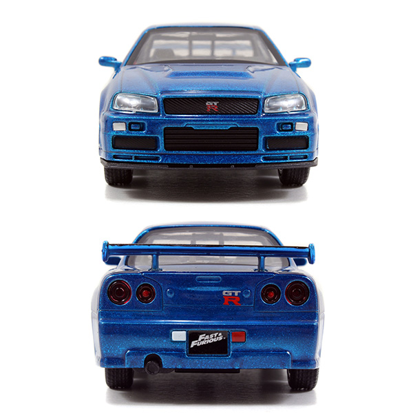 JADATOYS 1:32 ワイルドスピードダイキャストカー BRIAN'S