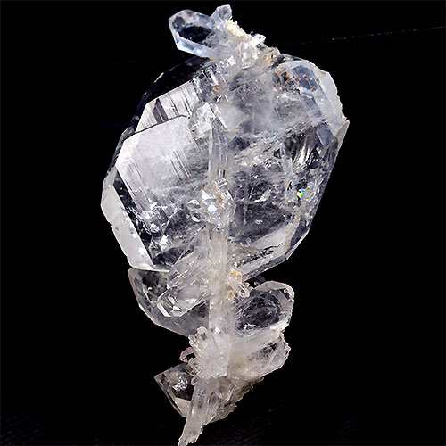 ファーデンクォーツ 水晶 原石 天然石 パワーストーン E26211】 特殊な形の水晶 ファーデン水晶 ファーデンクォーツ
