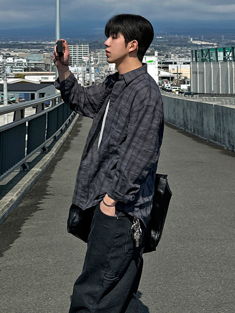 P18548 2024秋冬新作韓国風 長袖 ファッションメンズ トップス