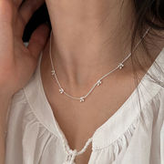 ネックレス　レディース　韓国ファッション　デザイン　さくらんぼ