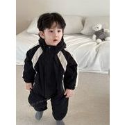【新作　秋】装い韓国風子供服 ベビー服 キッズ  男の子 長袖 連体服  66-90cm