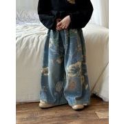 【新作　秋】韓国風子供服 ベビー服 キッズ  女の子 ワイドパンツ90cm-140cm