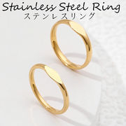 2024★リング★ステンレスリング アクセサリー大人の美しさ シンプル 可愛いンリング