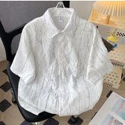 メンズ トップス シャツ 半袖 カジュアルシャツ 薄手