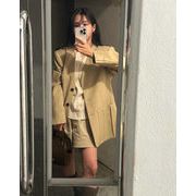 今季マストバイ　秋冬新作　レトロ 気質     おしゃれ   シングルブレスト チェスターコート