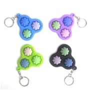 解凍  キーホルダー  プレス  キーペンダント スター シリコン