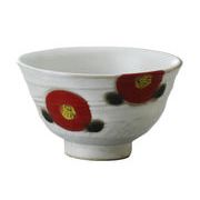 赤椿飯碗　縁起物/キッチン/碗/皿/ボウル/茶わん/日本製