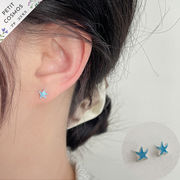 ミニミニヒトデ ミニピアス ゴールド縁 アクセサリー S925針 アレルギー対応 おしゃれ 大人かわいい 上品