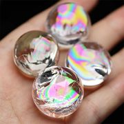 ヒマラヤ水晶 約23-26mm アイリスクォーツ スフィア 丸玉 1個 風水【ランダム発送】
