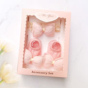 出産お祝い★ヘアバンド＋靴下セット★ニューベビー★プレゼント