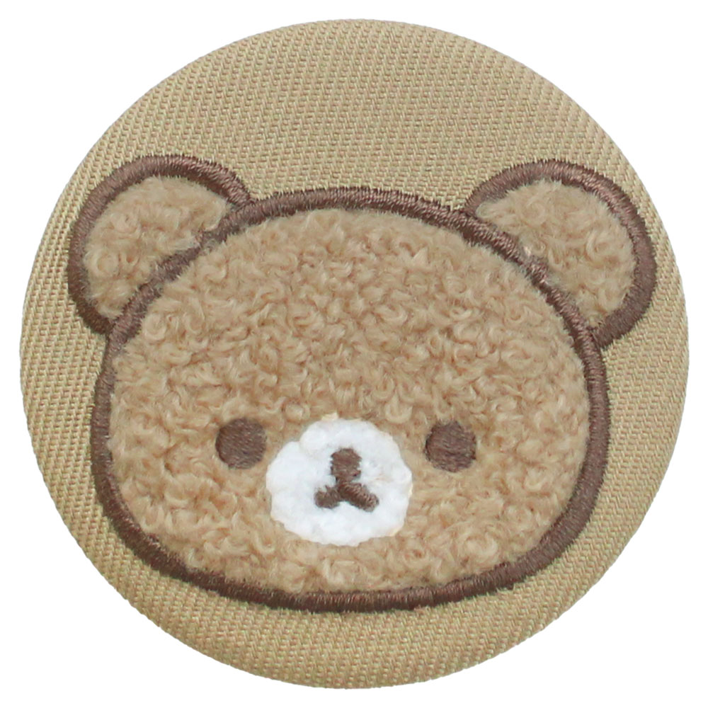 リラックマ モコモコボア缶バッジ - メルカリ