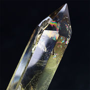 スモーキーシトリンファントム ポイント Citrine 黄水晶 置物 風水