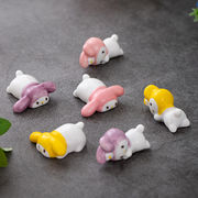 箸置き 箸枕 和風 うさぎ 和柄 はしおき 箸台 かわいい お箸置 卓上飾り物 カトラリー置き 陶器