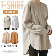 プルオーバーシャツＴシャツ長袖