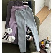 2024秋冬新品A★子供服　タイツ　裏起毛★90cm～160cm 5色