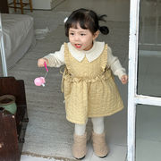 子供服　キッズジャンパースカート　73~100cm　ワンピース　韓国キッズ服