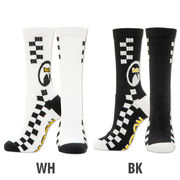 ムーンアイズ チェッカー ライン ソックス MOONEYES