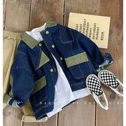 子供服　コート　カーディガン　長袖　春秋新作　ジャケット　トップス　無地　シンプル