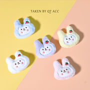 ぬいぐるみ  背面に開口  チャーム  キーホルダーパーツ デコパーツ DIY素材手作りアクセサリ 手芸材料