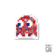 PAC-MAN ダイカットステッカー ゴースト RED パックマン ゲーム game レトロ キャラクター グッズ PAC008