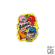 PAC-MAN ダイカットステッカー ゴースト 集合 パックマン ゲーム game レトロ キャラクター グッズ PAC004