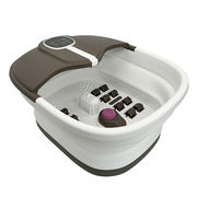 送料無料/ 加熱式折りたたみフットバス ふっとひと息