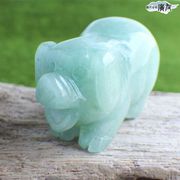 風水 干支 置物 パワーストーン 天然石 アベンチュリン (アベンチュリン干支亥(いのしし・猪))