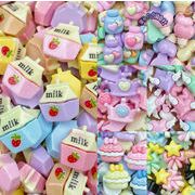 DIY材料　可愛い　デコパーツ　貼り付けパーツ　ミニサイズ　クラフト　手芸DIY　アクセサリー装飾