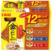 〈金のだしカップ〉まぐろ・かつおバラエティ １２個パック